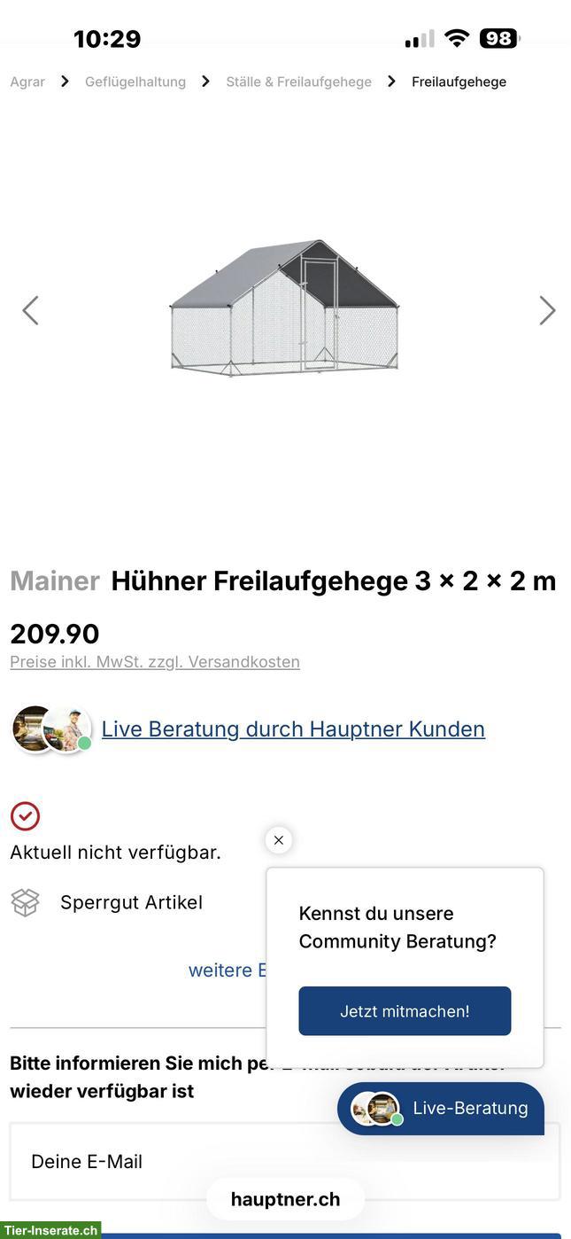 Bild 4: Hühner Freilaufgehege zu verkaufen