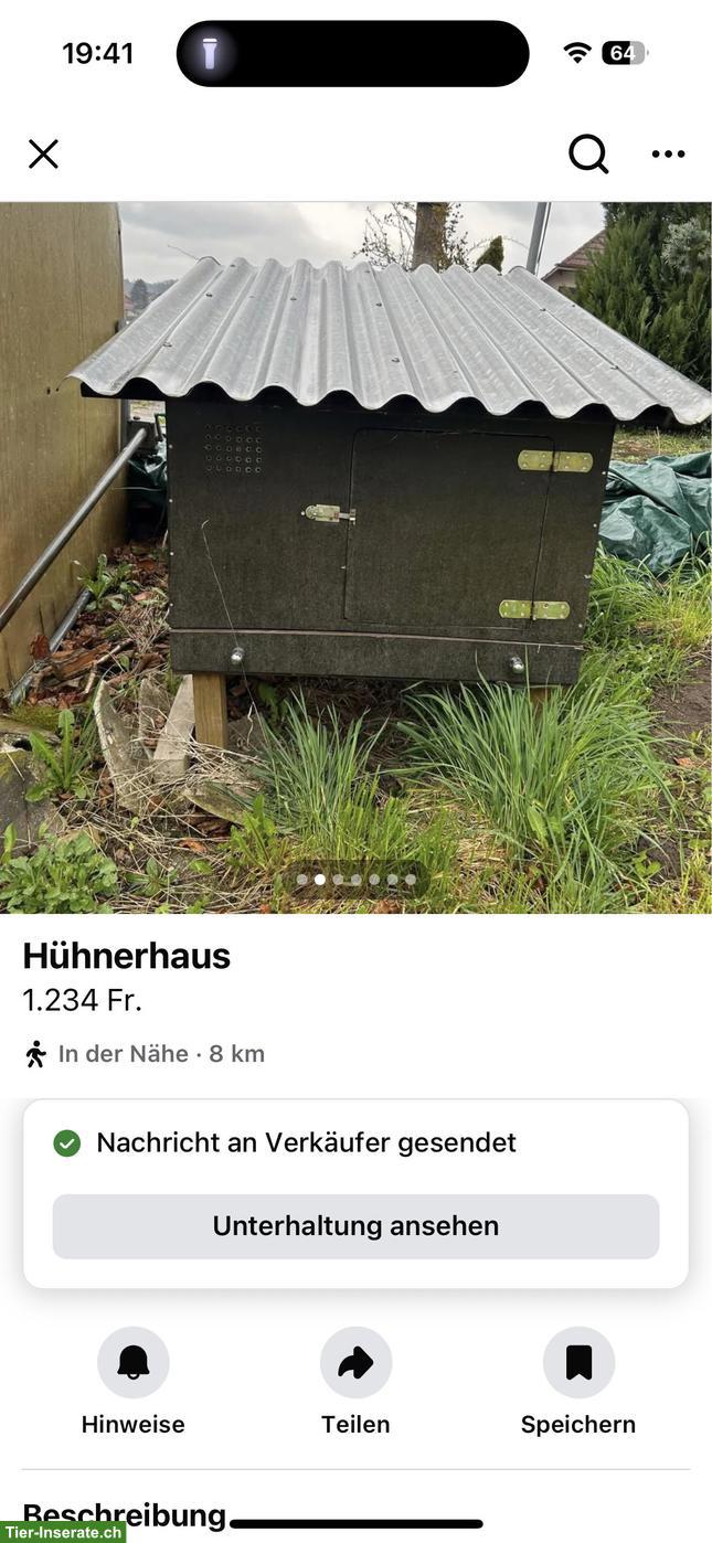Bild 3: Hühnerstall mit elektrischem Pförtner zu verkaufen