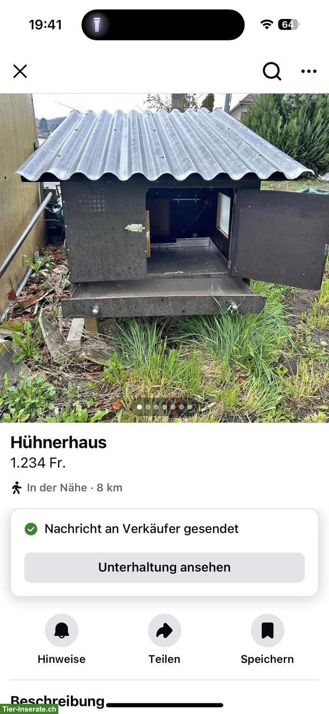 Bild 4: Hühnerstall mit elektrischem Pförtner zu verkaufen