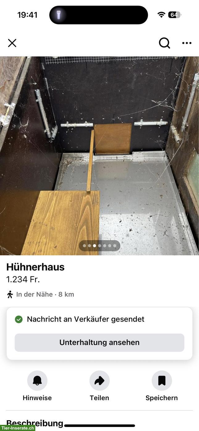 Bild 5: Hühnerstall mit elektrischem Pförtner zu verkaufen