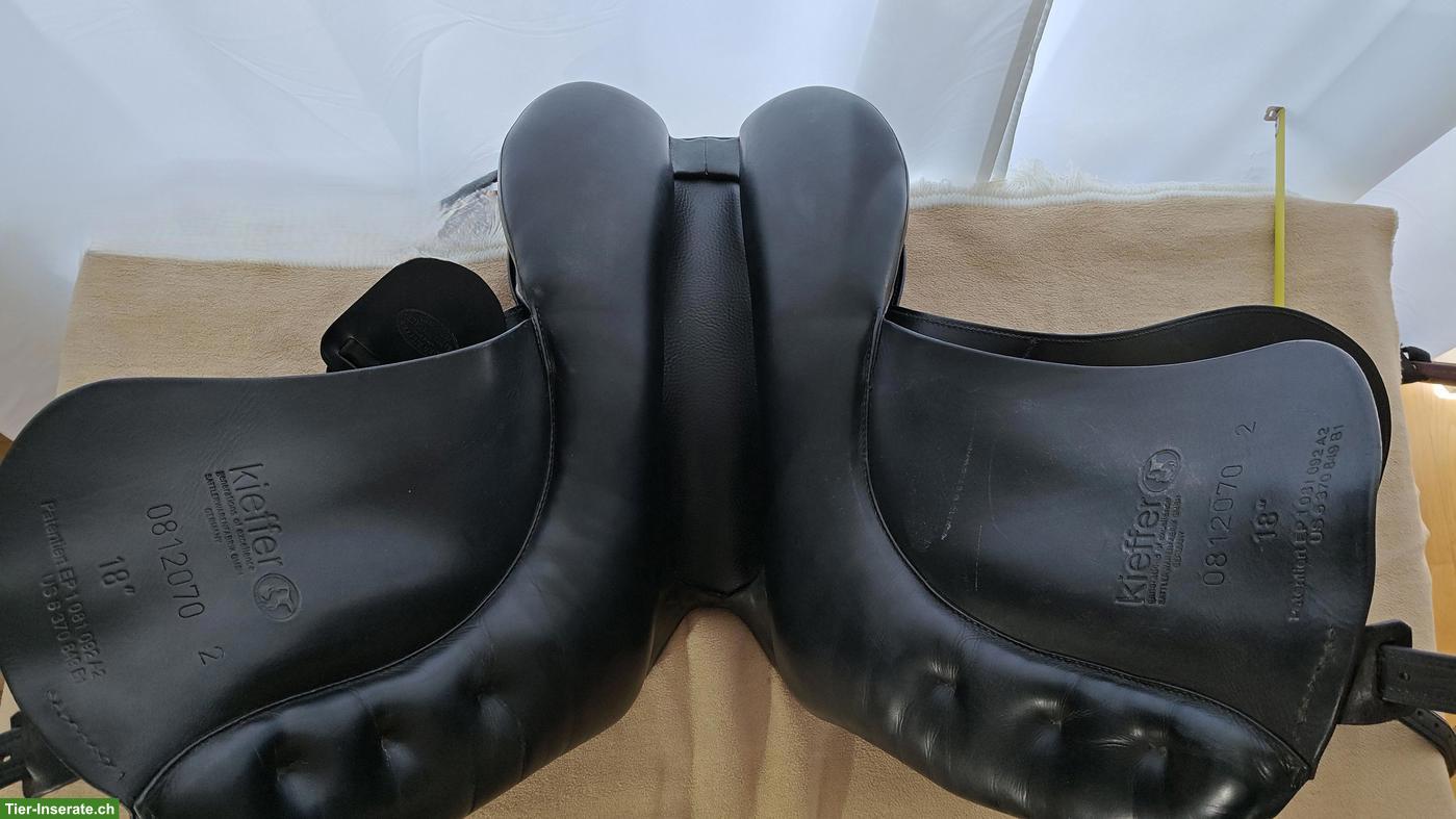 Bild 9: Kieffer Dressursattel Lusitano Exclusiv 18 Zoll / Sitz Gr. 2, 18“