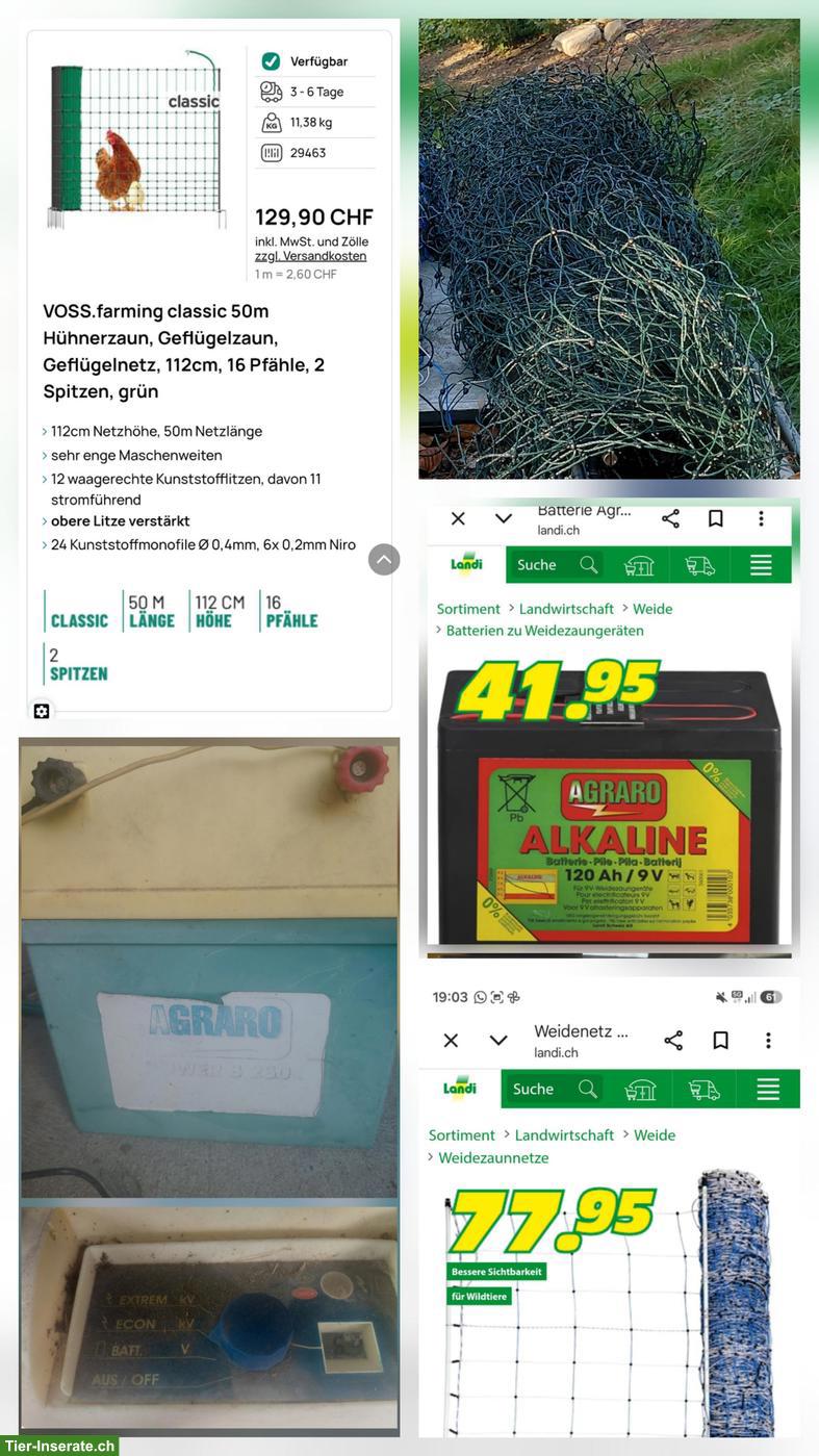 Zaunmaterial zu verkaufen