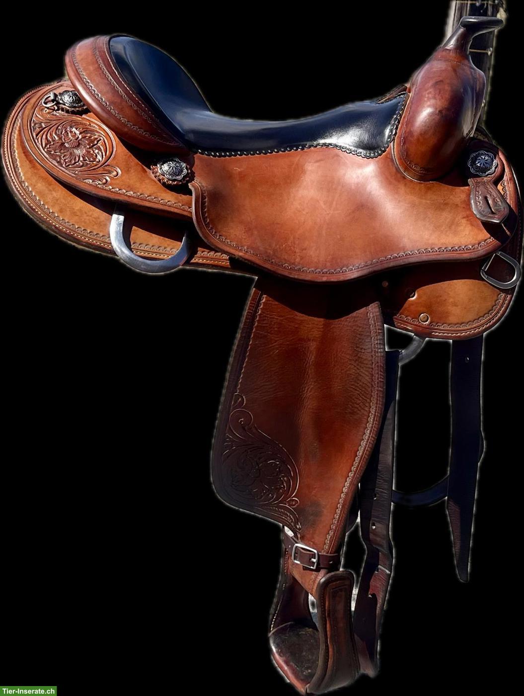 Bild 5: R. W. Bowman Westernsattel 16 Zoll