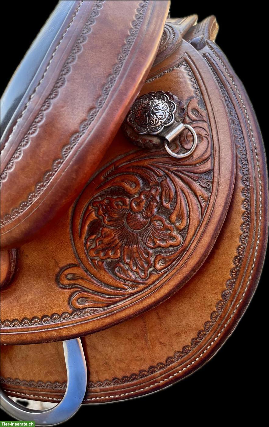 Bild 7: R. W. Bowman Westernsattel 16 Zoll