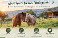 Suche für Pferdeduo einen Einstellplatz, Umkreis Rehetobel AR