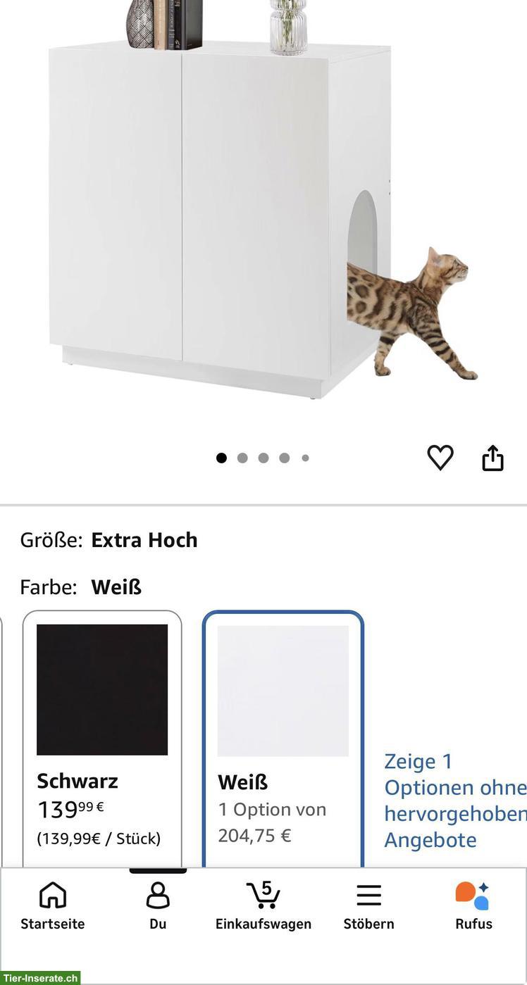 Bild 3: Unipaws hohes Katzenklo-Möbel zu verkaufen