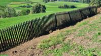 Alter Gartenzaun aus Holz zu verkaufen