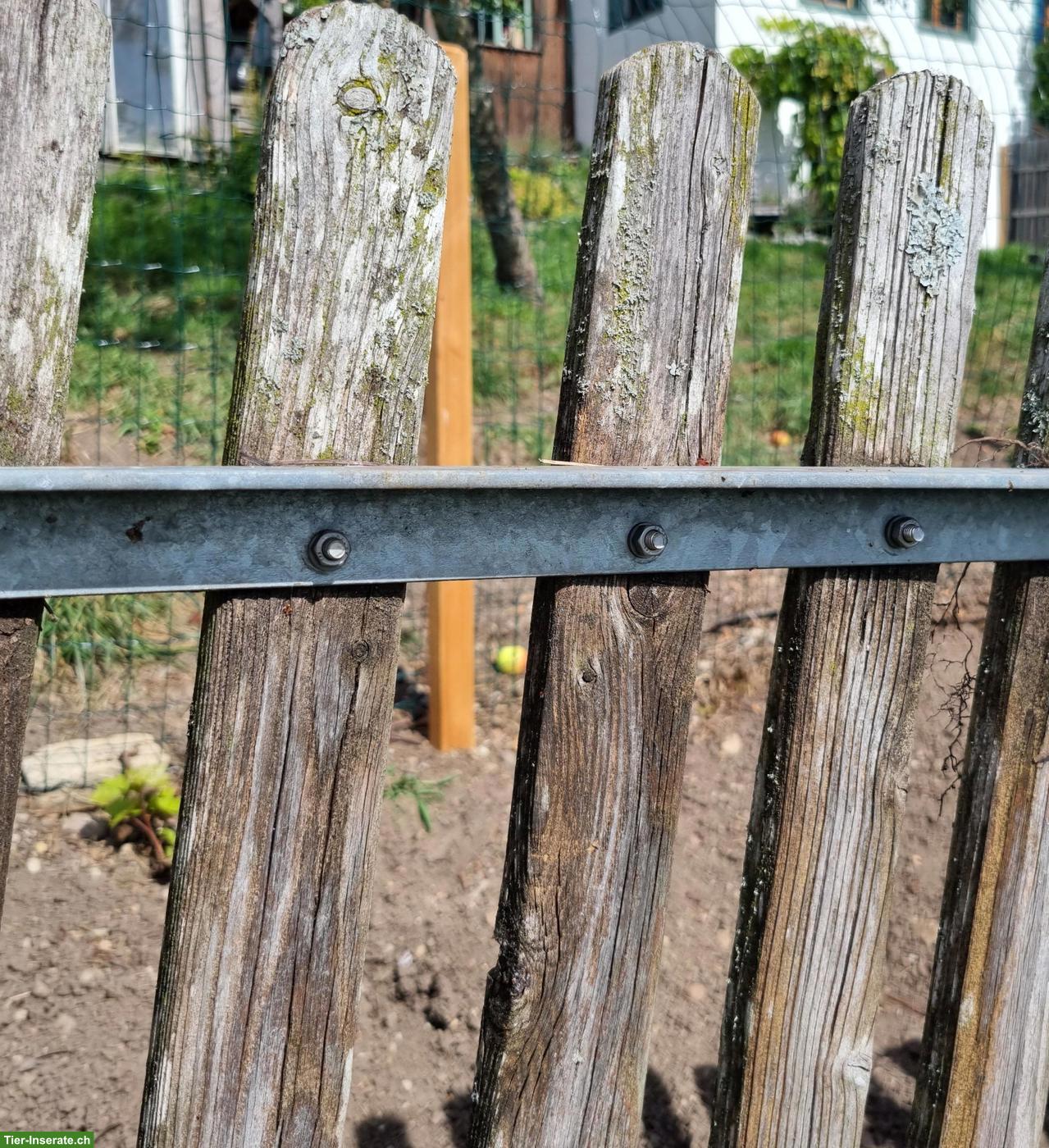 Bild 2: Alter Gartenzaun aus Holz zu verkaufen