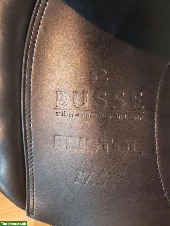 Bild 3: Reitsattel Bristol Busse 17.5 Zoll zu verkaufen