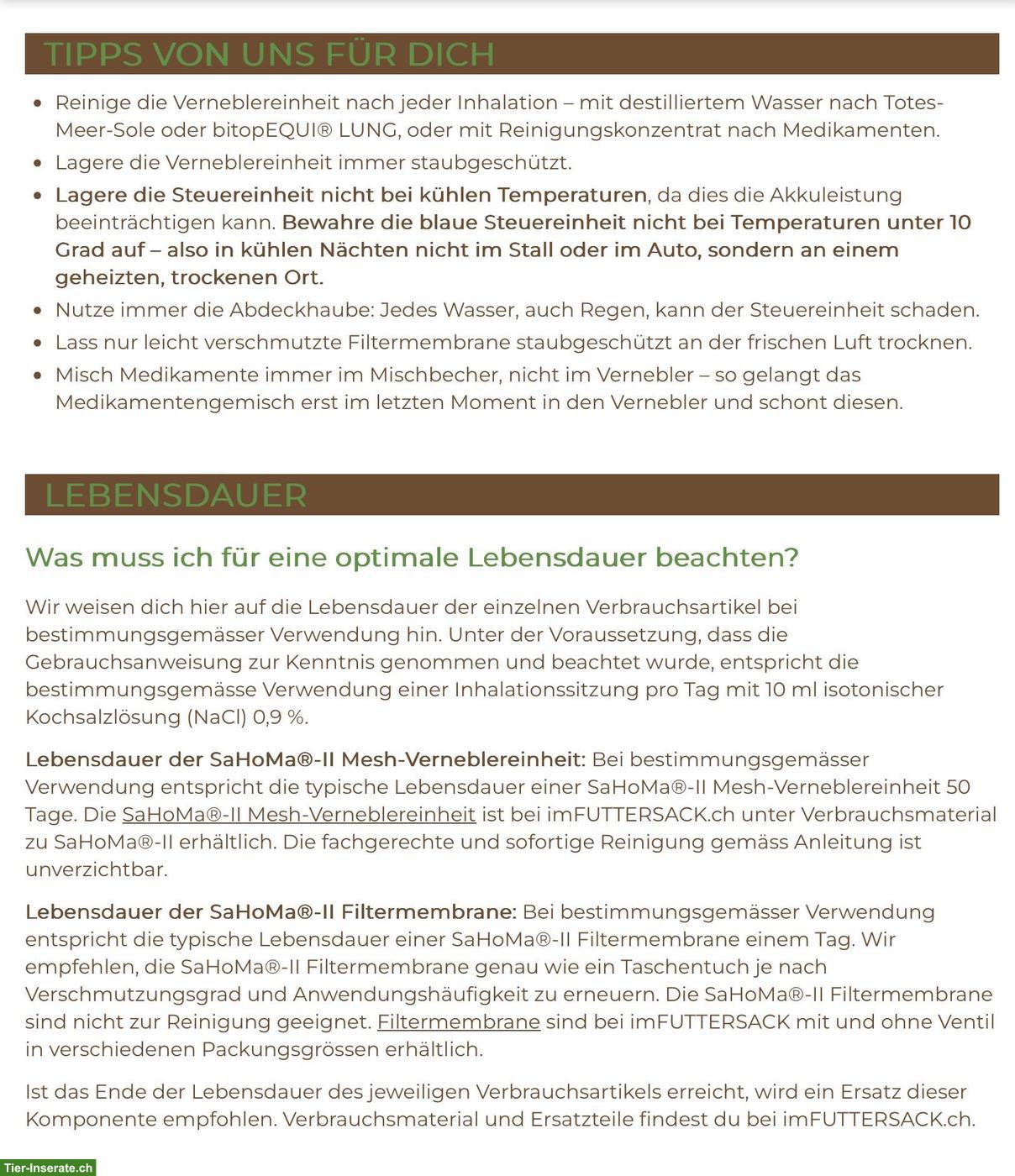Bild 3: SaHoMa-II Inhalator zu verkaufen