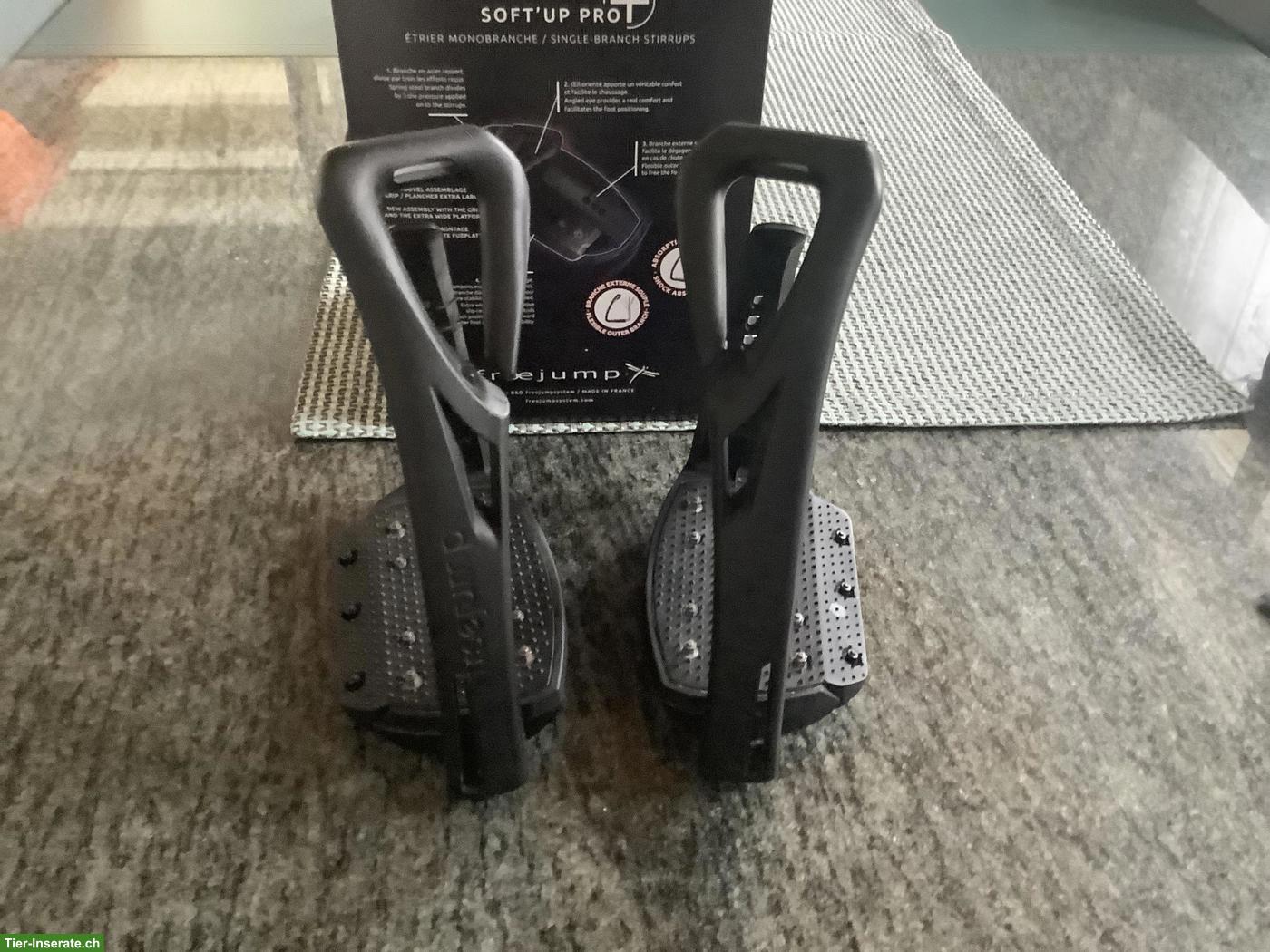 Bild 2: Sicherheitssteigbügel Freejump Soft'Up Pro+ schwarz