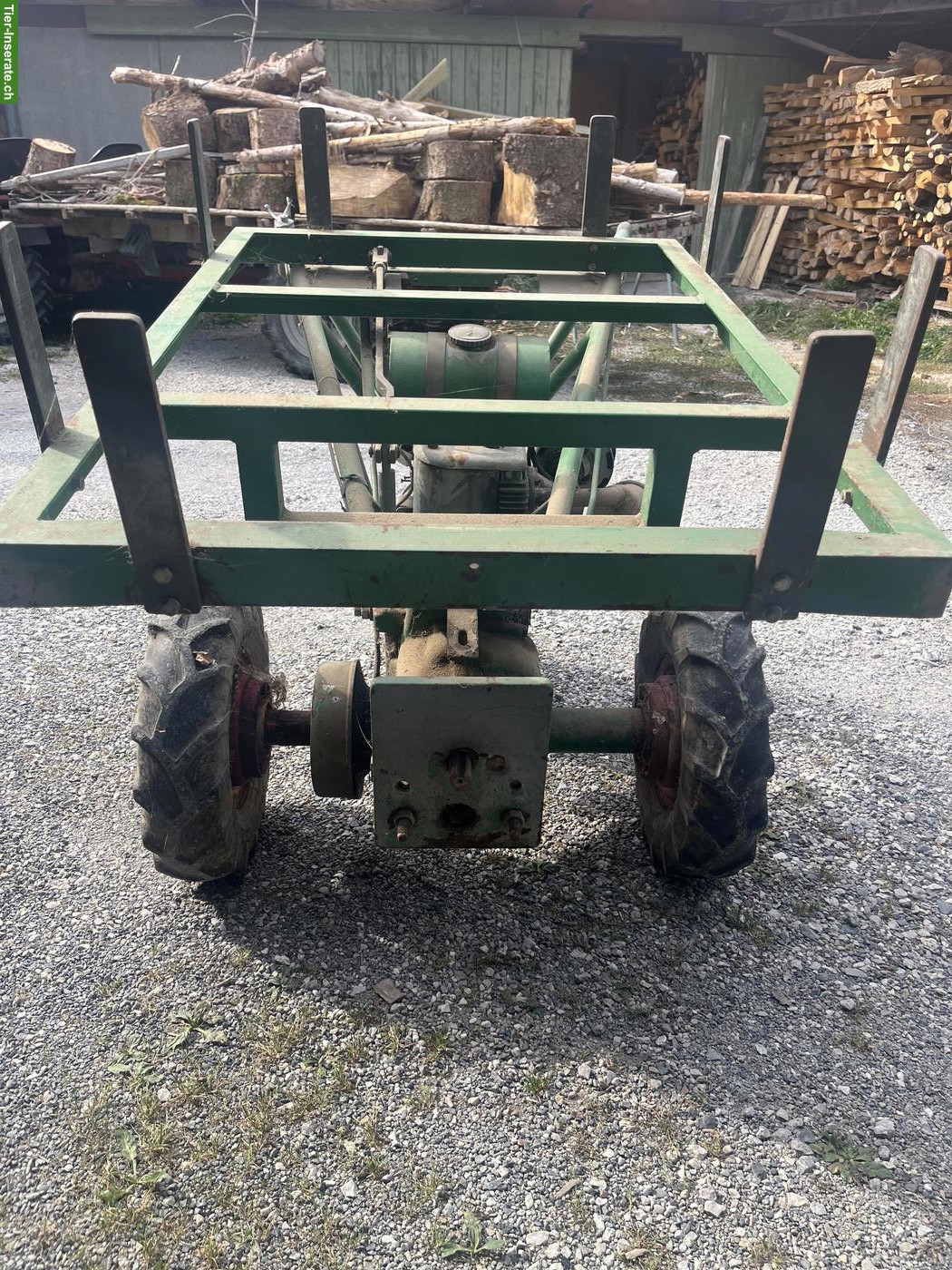 Bild 2: Motorisierte Schubkarre, MAG‑Motor, gut erhalten