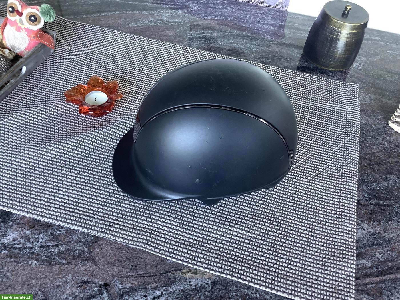 Bild 3: Reithelm Samshield S 52-56 Shadowmatt zu verkaufen