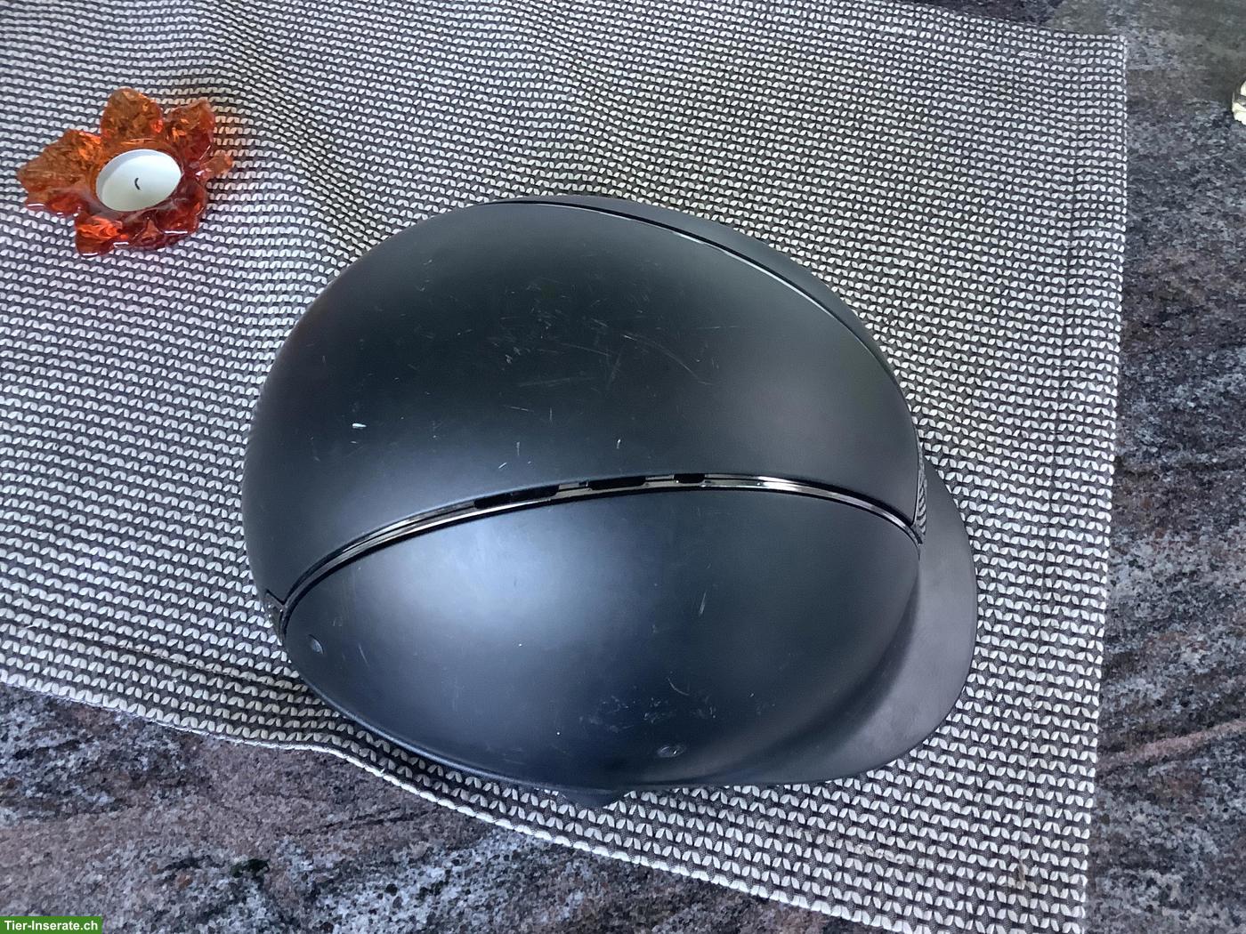 Bild 4: Reithelm Samshield S 52-56 Shadowmatt zu verkaufen