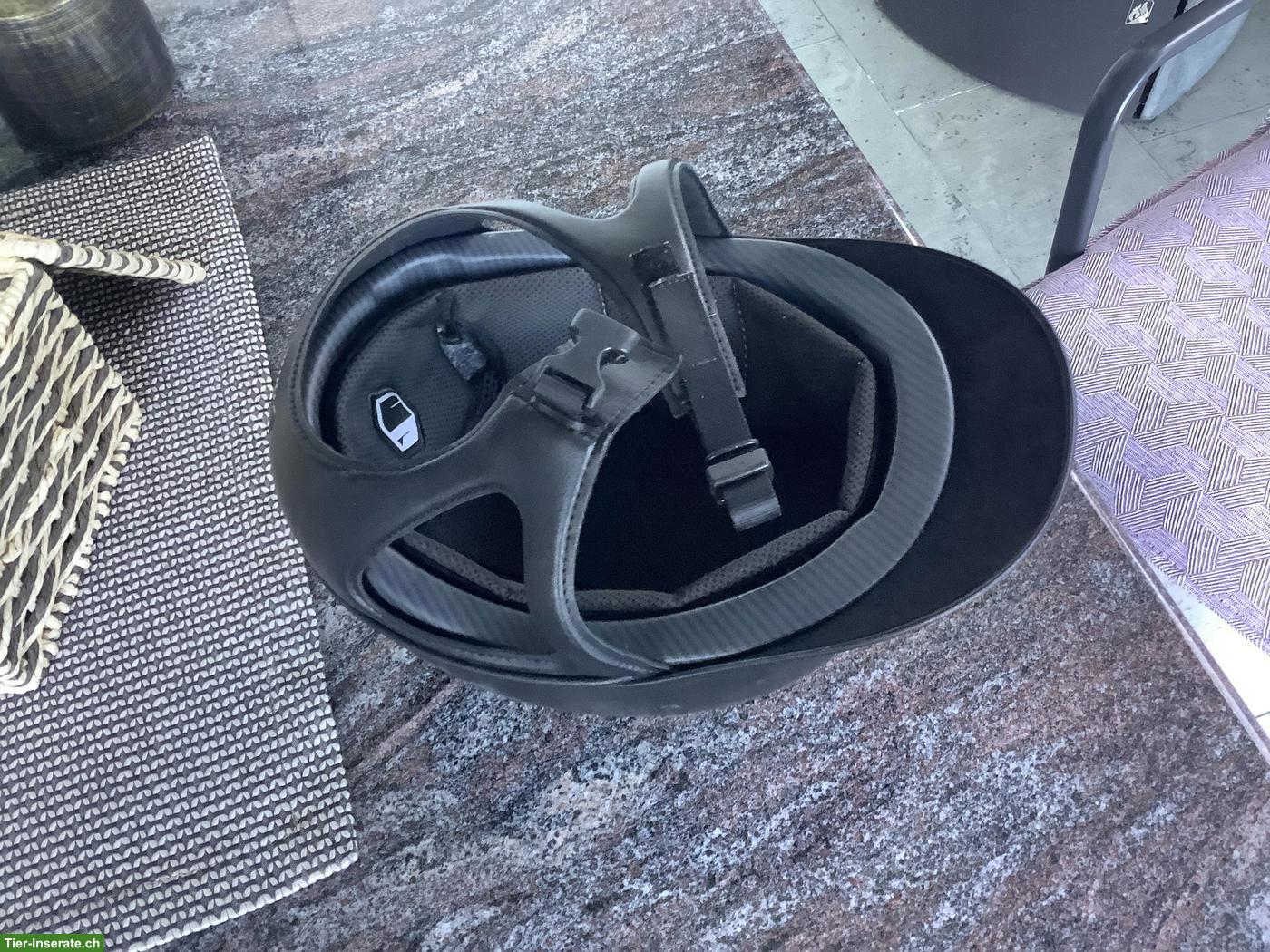 Bild 5: Reithelm Samshield S 52-56 Shadowmatt zu verkaufen