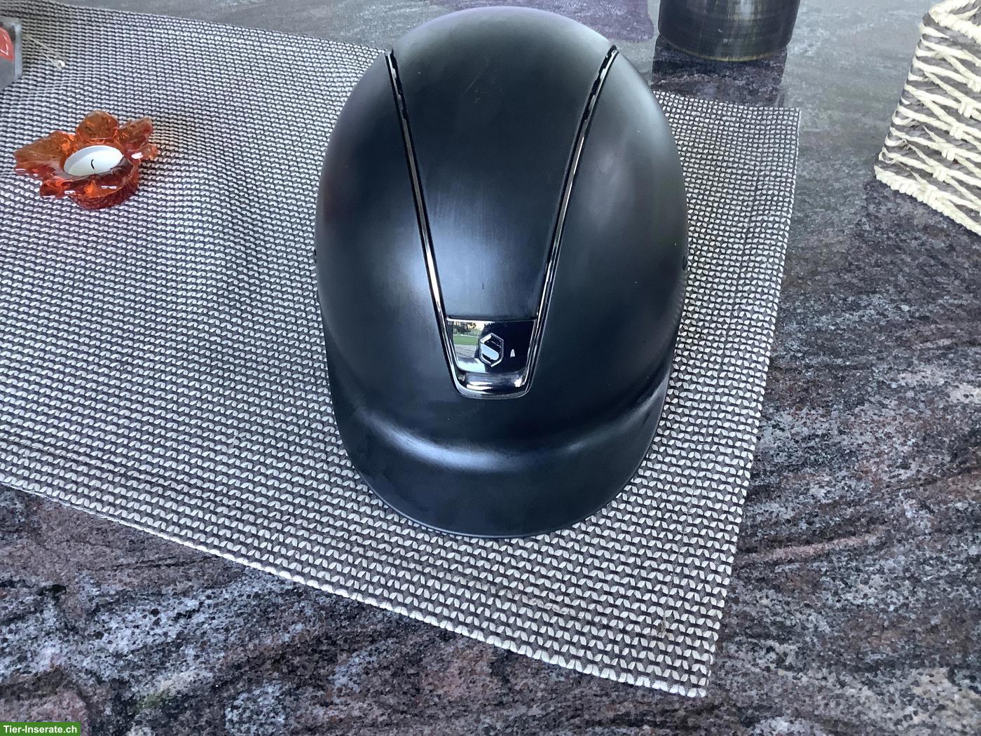 Bild 6: Reithelm Samshield S 52-56 Shadowmatt zu verkaufen