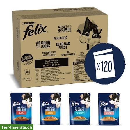 Katzenfutter: Felix As good as it looks, 120 x 85 g