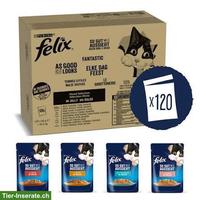 Katzenfutter: Felix As good as it looks, 120 x 85 g