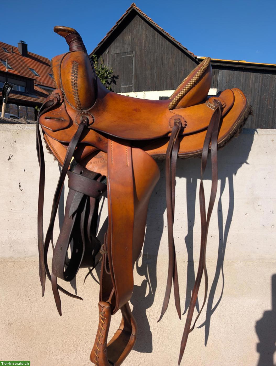 Original Westernsattel Hess 14 oder 15 Zoll