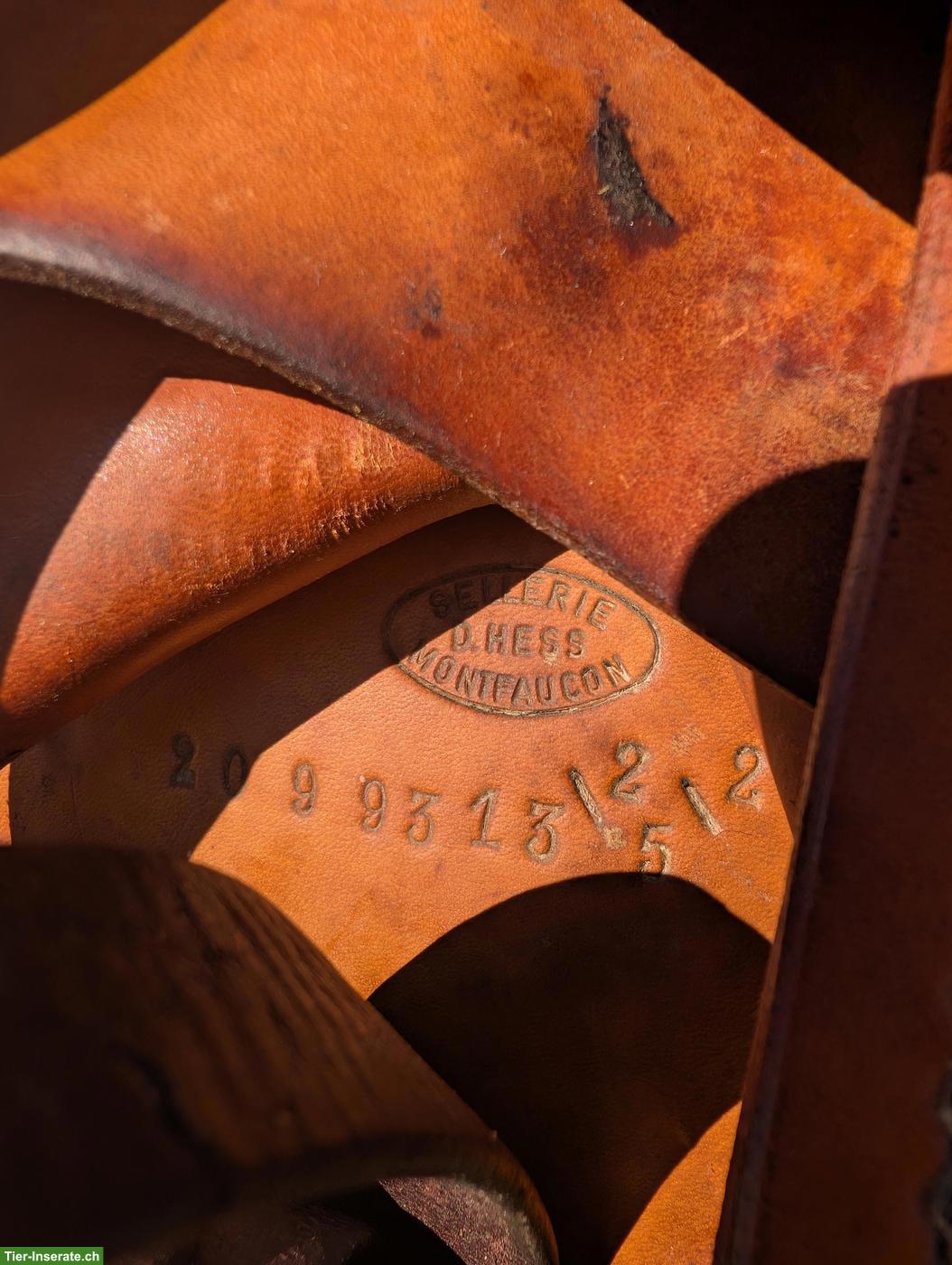 Bild 5: Original Westernsattel Hess 14 oder 15 Zoll