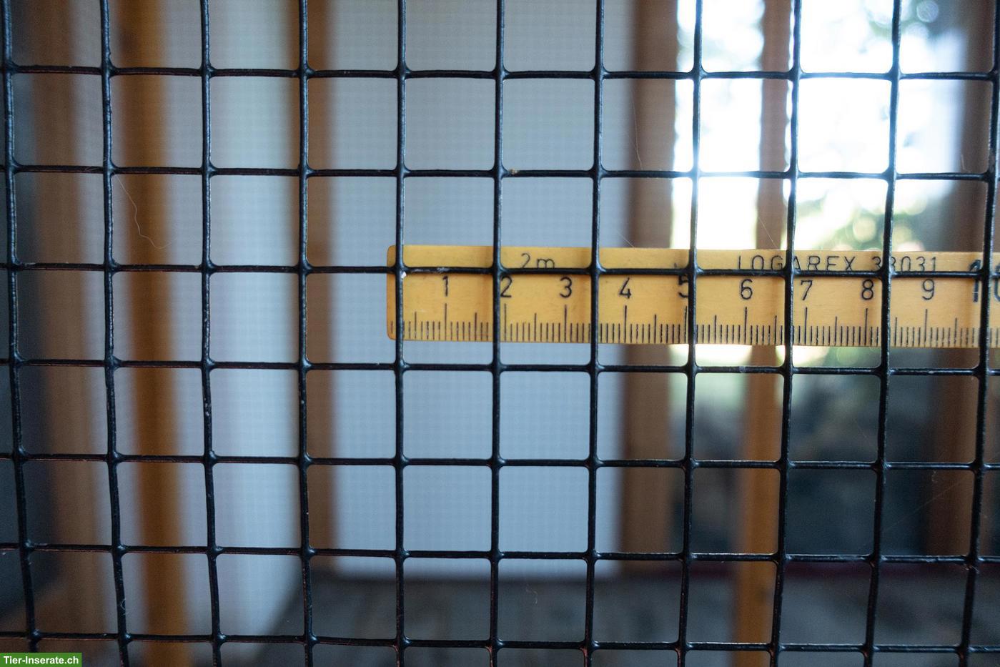 Bild 5: Vogelkäfig aus Holz und Metallgitter zu verkaufen