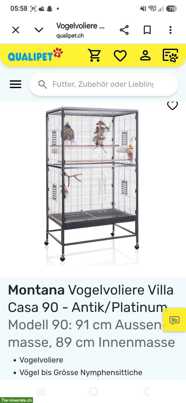 Bild 3: Vogelvoliere Montana Paradiso 90 zu verkaufen