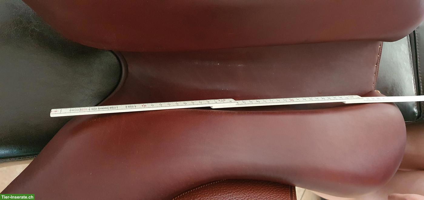 Bild 4: Meyer Selles Sattel, braun, halbtief Marianne - M 46/41/CH - 18/4