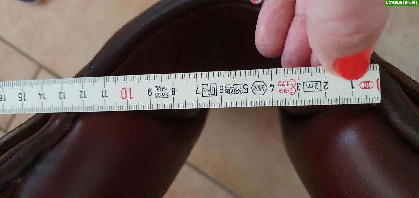 Bild 6: Meyer Selles Sattel, braun, halbtief Marianne - M 46/41/CH - 18/4