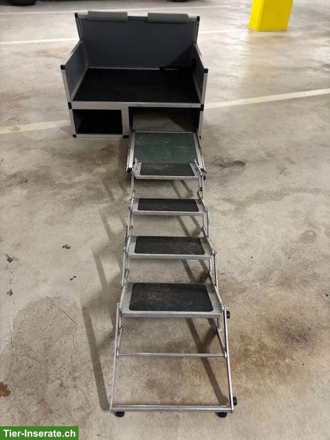 Bild 7: Hundebox, Hundetreppe, Hunderampe, Einstiegshilfe, G-Klasse