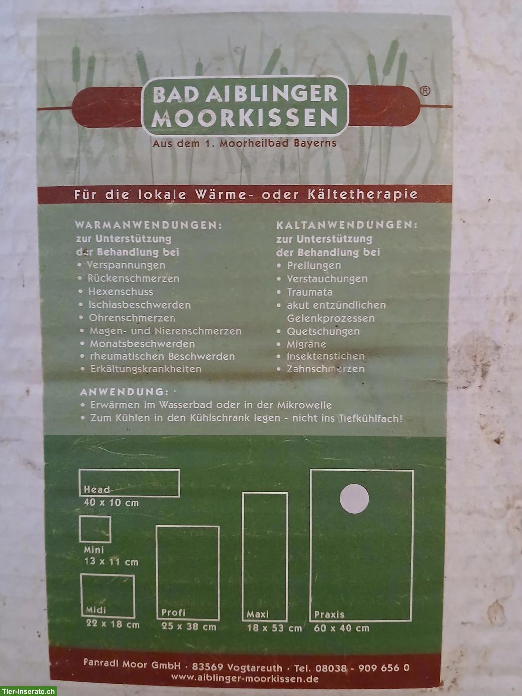 Bild 2: Bad Aiblinger Moorkissen für Pferdetherapie zu verkaufen