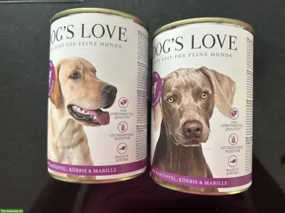 Hunde-Nassfutter: Dogs Love Lamm
