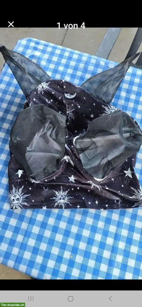 Neue Fliegenmasken auch für Shettys