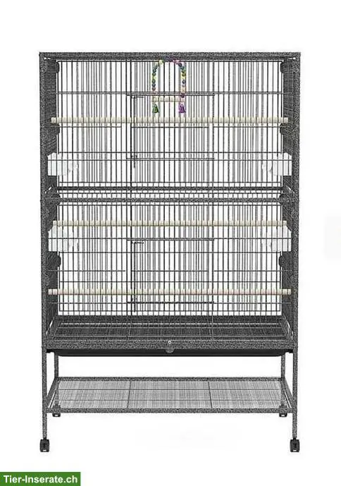 Vogelkäfig gesucht: ca. 76 cm breit und 120 cm hoch