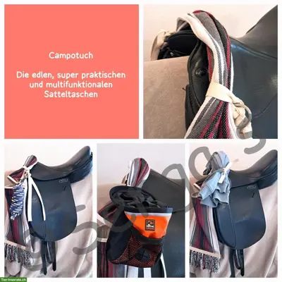 Campotuch - super praktische Satteltaschen
