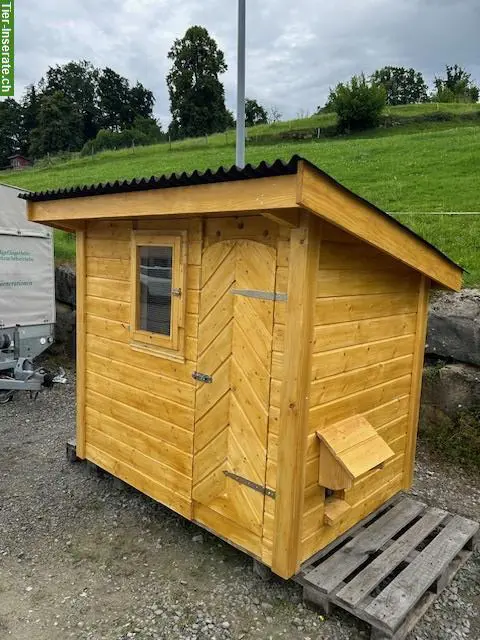 Tierfreundlicher Hühnerstall für 2-10 Hühner