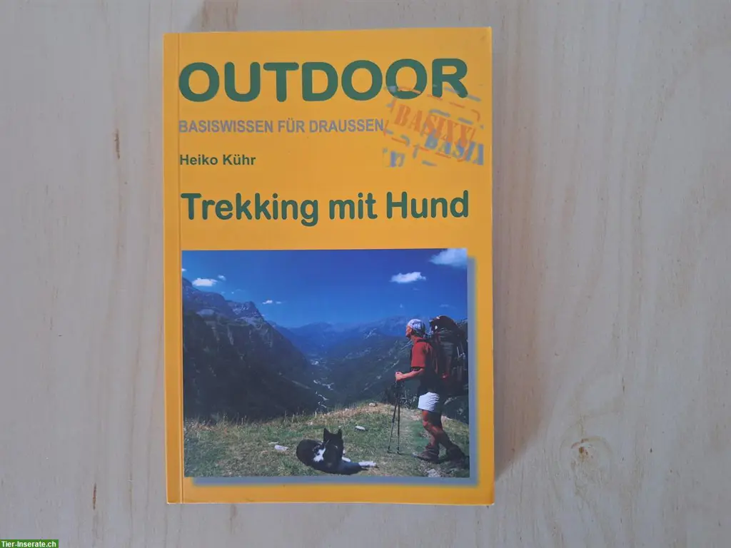Buch: Trekking mit Hund, Outdoor - Basiswissen für draussen