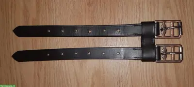 Leder Sattelgurtverlängerung, braun