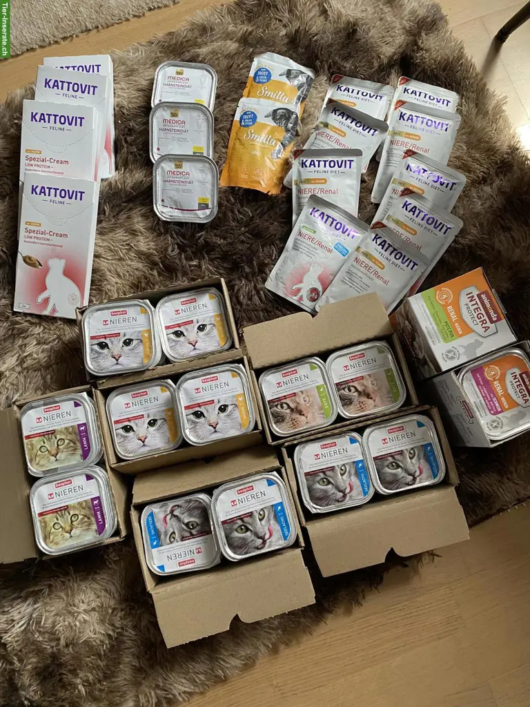 Nierenfutter für Katzen zu verkaufen