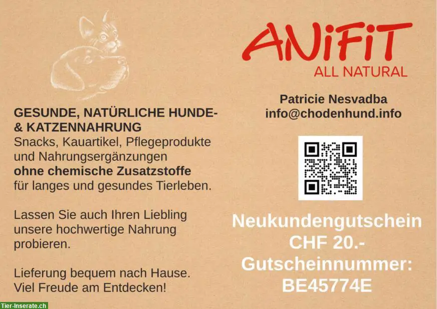 ANiFiT - die gesunde Tiernahrung für Hunde und Katzen