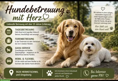 Homesitting, Dogsitting, Ferienbetreuung