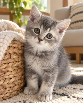 süsse BKH Kitten suchen ein liebevolles Zuhause