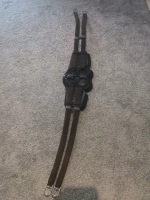Stübben Equisoft Sattelgurt, 130cm,braun