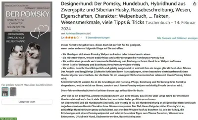 Designerhund: Pomsky Hundebuch, Hybridhund aus Zwergspitz & Husky
