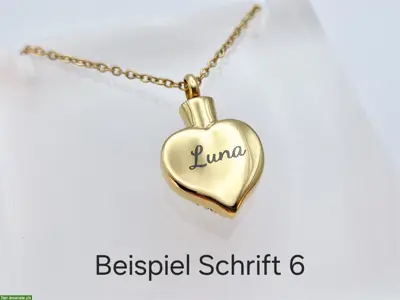 Ascheschmuck / Urnenanhänger / Schmuckurnen