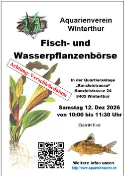 Monatliche Fisch- und Wasserpflanzenbörse in Winterthur