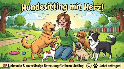 Hundesitting mit Psychologie+ ❤️ Flawil SG