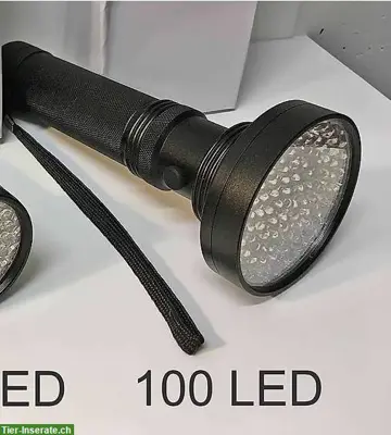 UV-Taschenlampe mit 100 LED