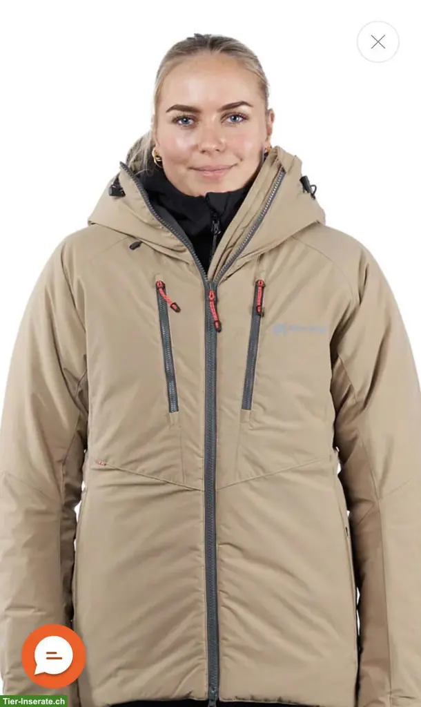 Non-stop Dogwear Frauenjacke XS beige
