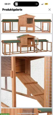 Gehege/Stall für Kaninchen zu verkaufen