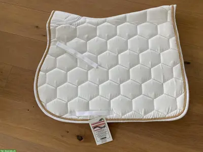 VS-Schabracke, weiss, ungebraucht / NEU
